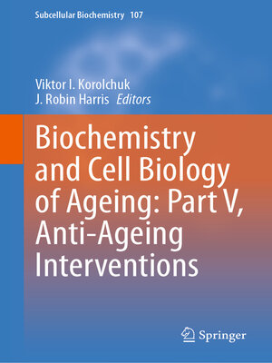 cover image of Biochemistry and Cell Biology of Ageing